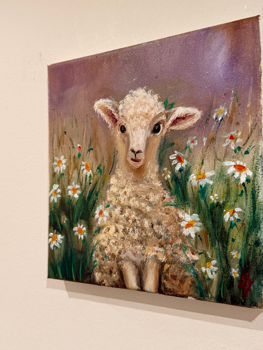 Lamb Among the Daisies