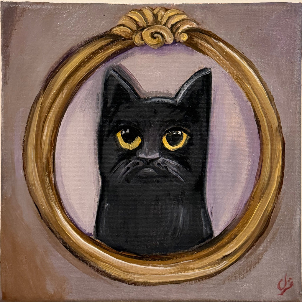 Poker Face Cat