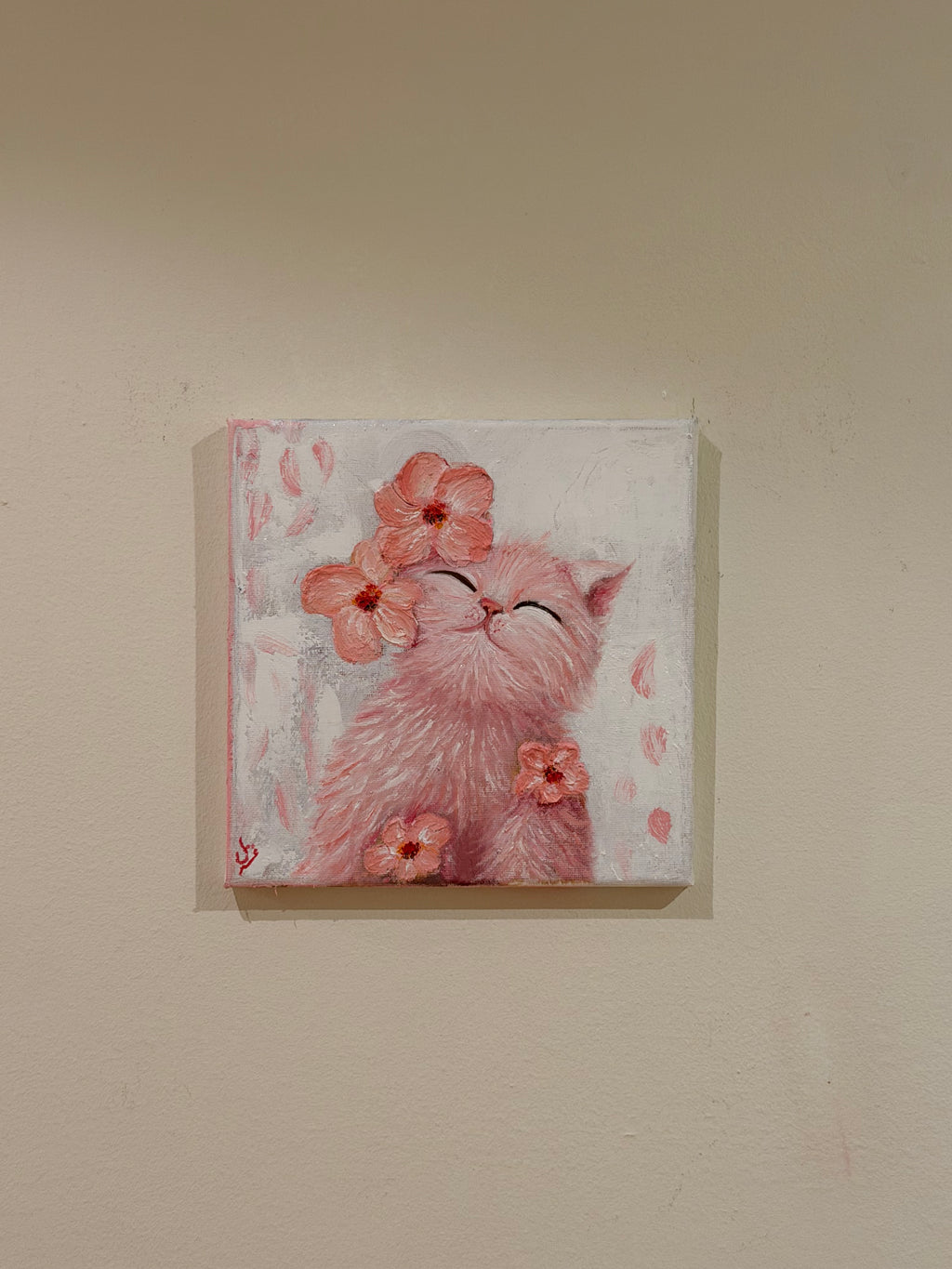 Negar, pink kitty