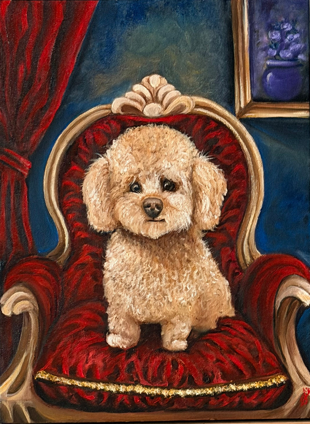 Knödel , lovely poodle