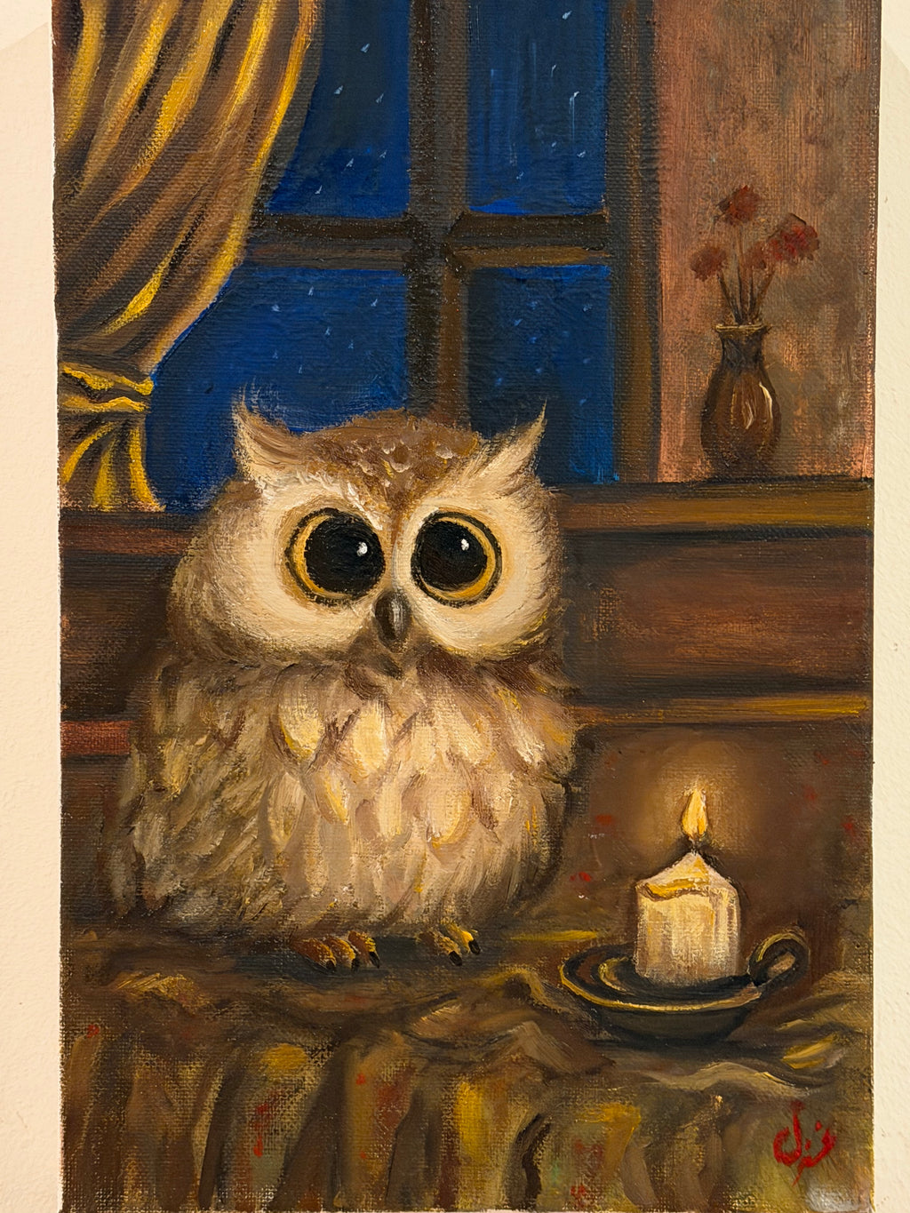 “Lonely Bright Night” 🌙