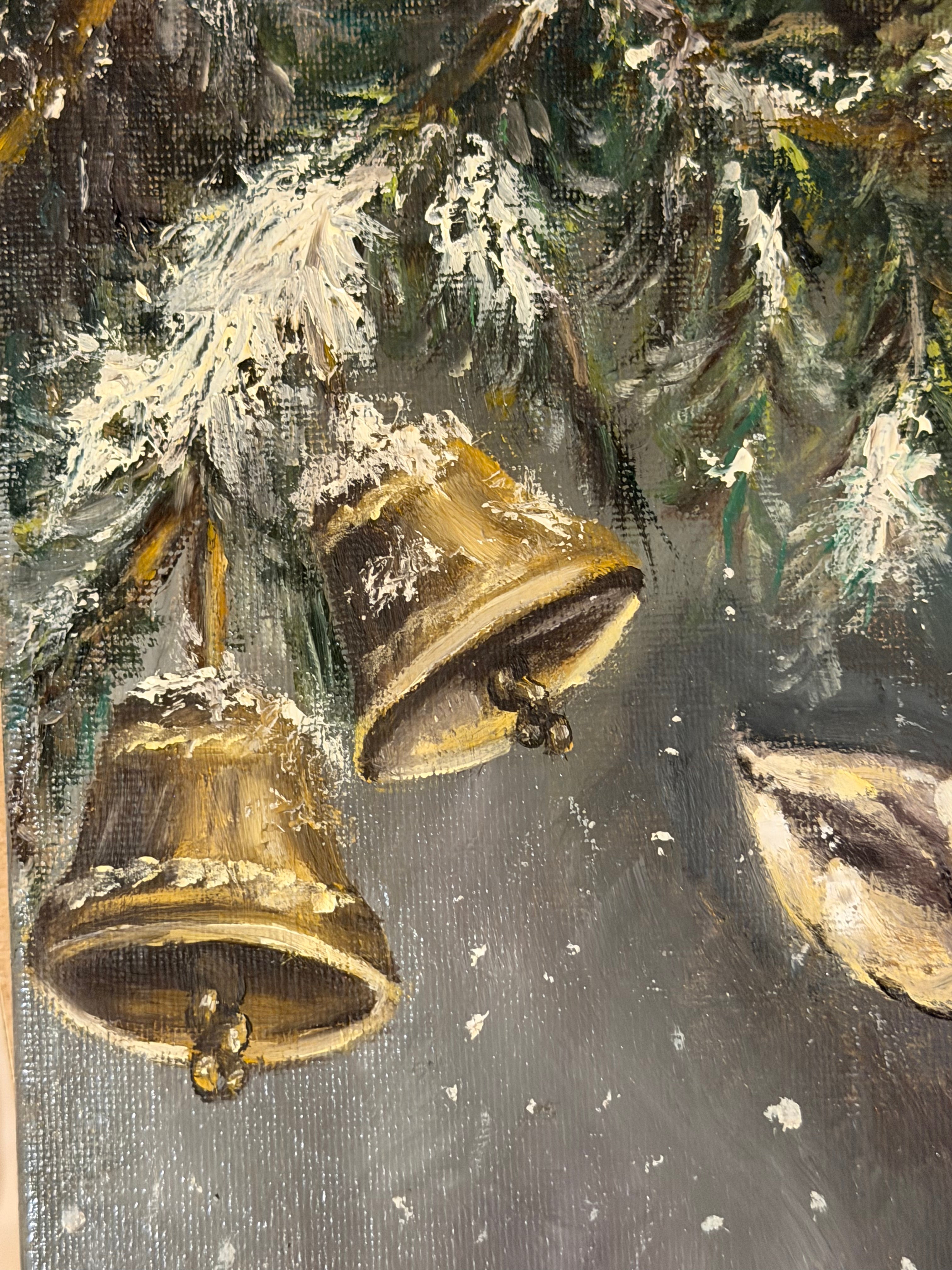 Snowy Christmas Reindeer